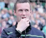  ??  ?? NOT TWO BAD Deila won consecutiv­e titles