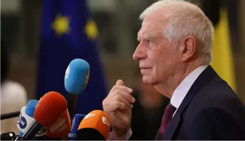  ?? ?? Le chef de la diplomatie de l'UE Josep Borrell