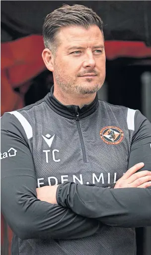  ?? ?? Tam Courts guided Dundee United into Europe in his first season in charge.