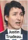  ?? ?? Justin Trudeau.