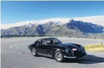  ?? PHOTO: CULLY PATERSON ?? Grand tour . . . Paul Halford’s 1967 Ferrari 275 GTB on Coronet Peak Rd, Queenstown.