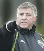  ?? Ted S. Warren Associaed Press ?? SIGI SCHMID, with three franchises, has won more games than any other coach in MLS history.