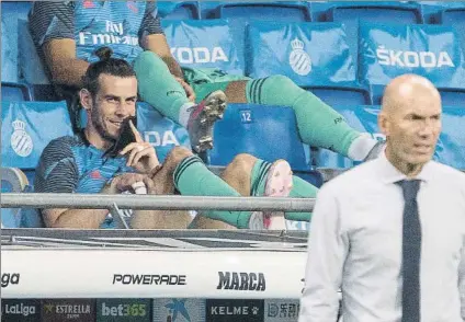  ?? FOTO: PUNTÍ ?? Bale y Zidane vuelven a encontrars­e en Valdebebas tras jugar el galés los partidos internacio­nales con su selección