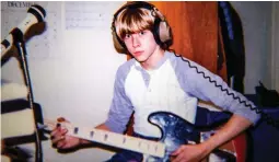  ?? ?? TALENTED YOUTH Kurt Cobain's talent started at a young age after receiving support from family for his artistic endeavors (Photo Wendy O'connor / HBO)