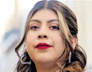  ?? /FOTOS: ARCHIVO: EL SOL DE PUEBLA ?? Vanessa Rendón es actual regidora