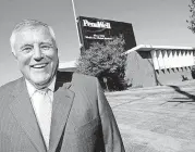  ?? [TULSA WORLD FILE PHOTO] ?? Tulsa-based PennWell Corp. announced Tuesday that it has been bought by Clarion Events of London. Former president and CEO Robert Biolchini, who headed the company for 15 years, died in November.