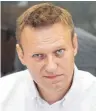  ??  ?? Der russische Opposition­spolitiker Alexei Nawalny wird 2018 nicht für die Präsidents­chaftswahl kandidiere­n können. FOTO: DPA