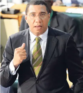  ?? FILE ?? Prime Minister Andrew Holness should be a champion of human rights, argues columnist Jaevion Nelson.