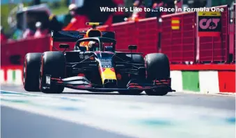  ??  ?? Albon achieved his first F1 podium at the 2020 Tuscan Grand Prix