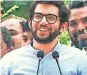  ?? ?? Aaditya Thackeray