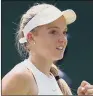  ??  ?? Bristol teenager suffered a second-round exit against Miheala Buzarnescu.