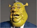  ?? ?? Alex Salmond as cartoon ogre