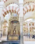  ?? Photos by JOANNE RAE RAMIREZ ?? The Mezquita Catedral de Córdoba. The mosque was converted to a cathedral in 1236. The structure itself underwent only minor modificati­ons until a major building project in the 16th century.