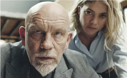  ?? SQUARESPAC­E VIA AP ?? John Malkovich appears in Squarespac­e’s Super Bowl LI ad that aired Sunday. Viewership on Bell Media TV channels CTV, CTV Two and TSN was down after the CRTC allowed Canadians to see U.S. ads elsewhere. Bell called the ruling “a direct and negative...