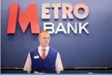  ??  ?? LONDON: Metro Bank is one of the several upstart British banks that have suffered scandals recently as they battle against the Big Five. —AFP