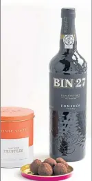  ??  ?? Fonseca’s rich, fruity port is simply gorgeous.