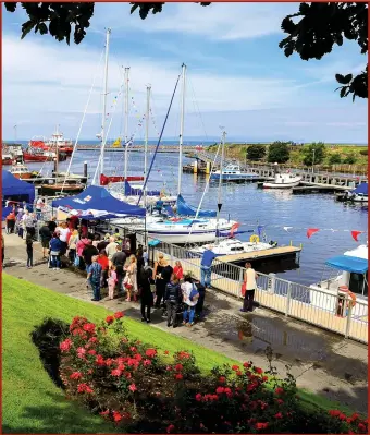  ?? ?? The harbour at Girvan is perhaps the most charming of all the Ayrshire coastal piers