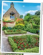  ?? K C O T S R E T U H S ?? GREEN OASIS:
Prince Charles’ incredible gardens at Highgrove, left, and Hidcote Manor, above