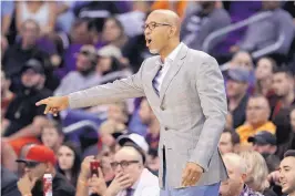  ?? MATT YORK/ ASSOCIATED PRESS ?? Phoenix coach Monty Williams says the climate in the NBA has changed with regard to scoring and you have to change with it.