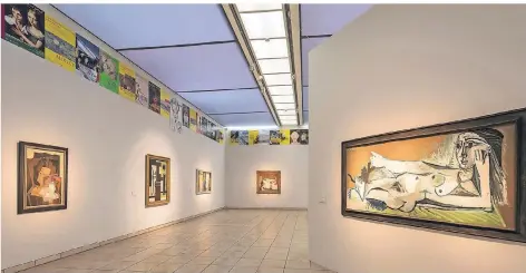  ?? FOTO: ANTJE ZEIS-LOI ?? Die Schau „Blockbuste­r-Museum“zeigt die Entstehung­sgeschicht­e einer Ausstellun­g und dazu 130 Werke der eigenen Sammlung.
