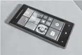  ??  ?? The WIndows Phone 8X interacts especially well with Windows 8 devices such as PCs and with the Xbox 360 home console.