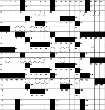  ?? PUZZLE BY MICHAEL SCHLOSSBER­G ?? 01/29/2023