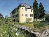  ?? FOTOS (3): FUSS ?? Die Burg Lüftelberg, hier vom Park aus gesehen, bekam im 18. Jahrhunder­t ihre barocken Formen.