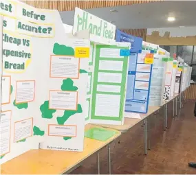  ?? Photo/ Supplied ?? There were 1031 entries in this year’s Taranaki Science and Technology Fair.