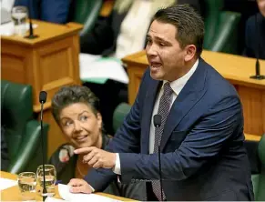  ?? GETTY IMAGES ?? National Party leader Simon Bridges warns that business confidence could plummet further.