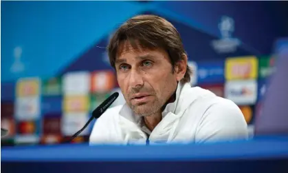  ?? Tottenham Hotspur FC/Getty Images ?? Antonio Conte insists he is ‘the coach and needs to take the best decision for Tottenham’ after calls to play Djed Spence. Photograph: