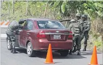  ?? ÁNGELO CHAMBA / EXPRESO ?? Vigilancia. Tras los ataques de alias Guacho se reforzaron los controles.