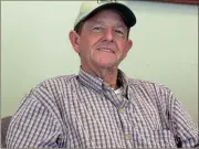  ??  ?? Joe Dickson is retiring after operating a grader for Catoosa County for almost 50 years. (Catoosa News photo/Tamara Wolk)