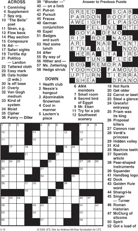 Crossword Puzzle - PressReader