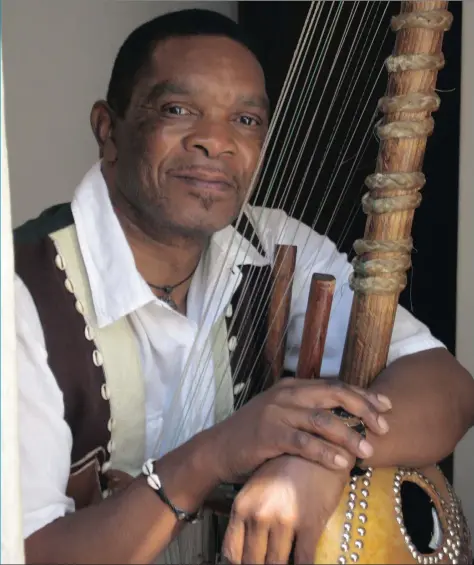  ??  ?? AFRICAN MELODY: Pops Mohamed sees himself as a self-appointed preserver of indigenous sounds.