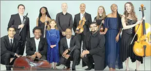  ??  ?? NOTES: Cameron Williams, 21, clarinet; Lihle Mabhula, 20, flute; Ian Bothma, 22, piano; Joshua Louis, 21, violin; Uliana Alekseev, 20, viola; Sinesipho Funo, 23, soprano and Lauren Wesley-Smith, 21, cello. Bottom: Shaheel Kooverjee, 23, piano; Chris Njapha, 21, cello; and Eléna Monvoisin, 8, piano; conductor Brandon Phillips; and Keanan Lyle Mitchell, 25, tenor.