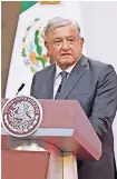  ??  ?? Andrés Manuel
López Obrador