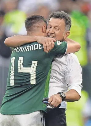  ?? PETER POWELL/EPA-EFE ?? Mexico coach Juan Carlos Osorio appears to be an ideal fit to be the next coach of the men’s U.S. team.