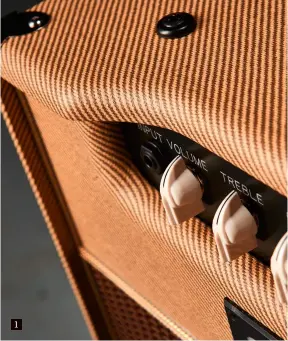  ??  ?? 1. Tweed is a difficult fabric to work with; the Classic Pro Reverb’s cabinet displays real skill and great attention to detail