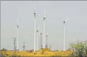  ?? MINT/FILE ?? Wind power tariffs in India followed the solar route and hit a record low of ₹3.46 per kilowatt hour in a February auction