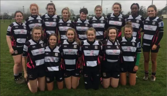  ??  ?? Dundalk’s Under-18 girls.