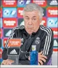  ?? ?? Ancelotti, en rueda de prensa.