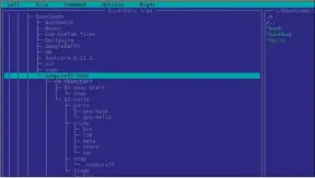  ??  ?? The snapcraft tour command creates directorie­s that enable you to learn the basics. During the tour, you create regular snaps as well as web-based software.