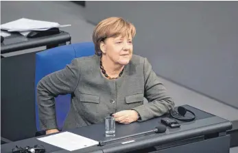  ?? FOTO: IMAGO ?? Bundeskanz­lerin Angela Merkel: Bis zum Koalitions­vertrag ist es noch ein weiter Weg.