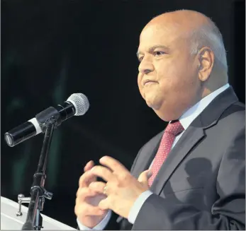  ??  ?? Finance Minister Pravin Gordhan’s tough week as he juggles the budget.