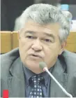  ?? ?? Jorge Ávalos Mariño, diputado y abogado (PLRA). Es presidente de la Comisión de Legislació­n de la Cámara Baja.