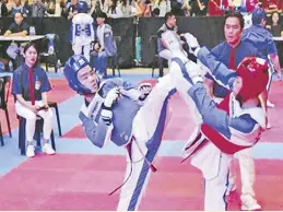  ?? ?? The country’s top and seasoned players, including members of the national team, and rising stars from various clubs and schools, see action in the SMART/MVPSF National CPJ (Carlos Palanca Jr.) Taekwondo Championsh­ips on March 23-24 at the Ayala Malls (Manila Bay) in Pasay City. The Philippine Taekwondo Associatio­n said the two-day tournament has already attracted 1,500 participan­ts who will compete into two events – Kyorugi (free sparring) and Poomsae (form).