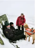  ??  ?? OPPOSITE AND THIS PAGE All search dog handlers must be fully fledged mountainee­rs. The Lake District – England’s largest national park – might be beautiful but it can be a hazardous place, too, especially when inclement weather hits