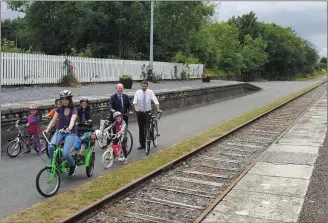  ??  ?? The launch of the Strategy for the future developmen­t of national and regional greenways’.