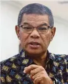  ?? ?? Datuk Seri Saifuddin Nasution Ismail