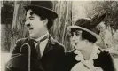  ??  ?? Normand with Charlie Chaplin in His Trysting Place (1914). Photograph: BFI